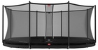 Батут овальний BERG Grand Favorit InGround 520 Black з захистною сіткою Comfort